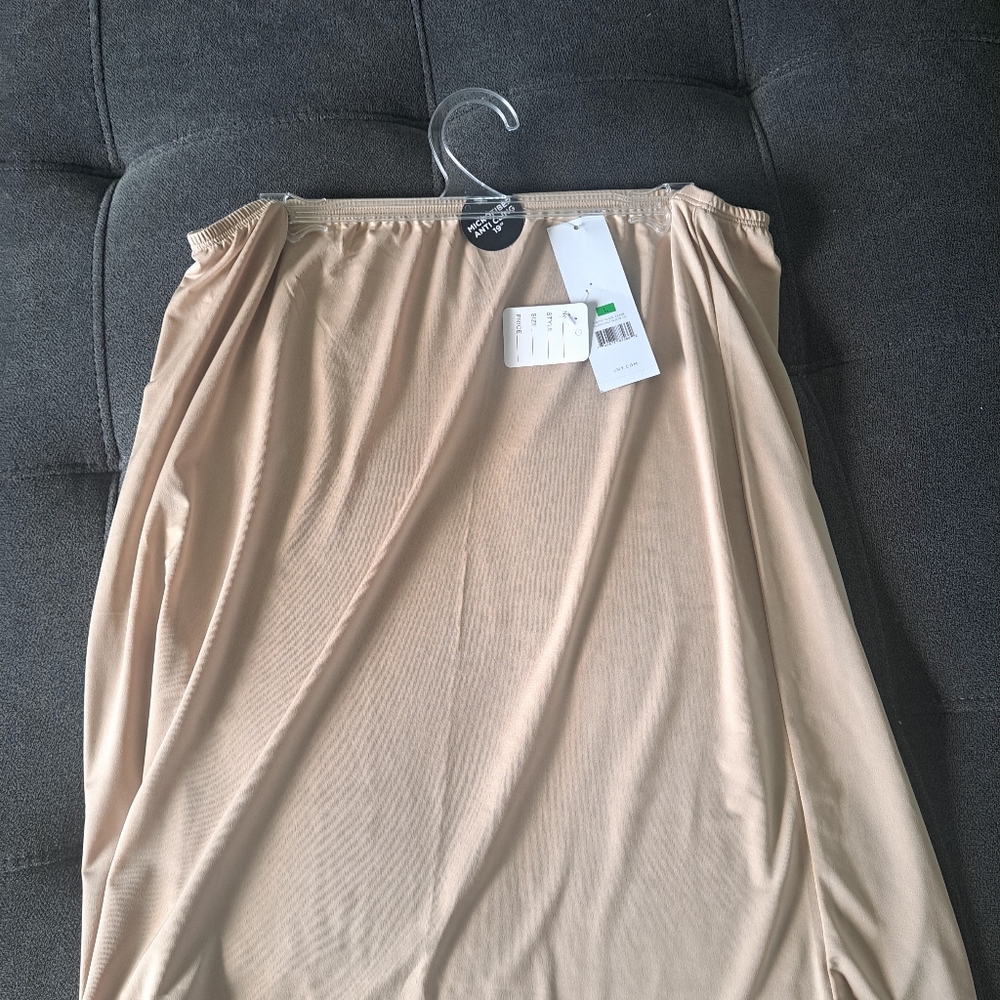 Elegant Tan Slip
